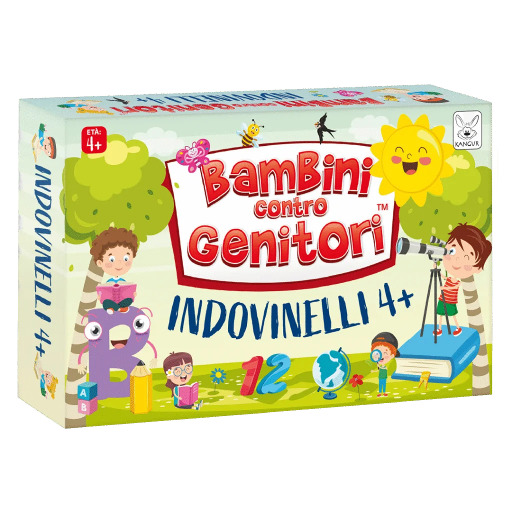 Bambini contro genitori - Indovinelli 4+ - Centroscuola
