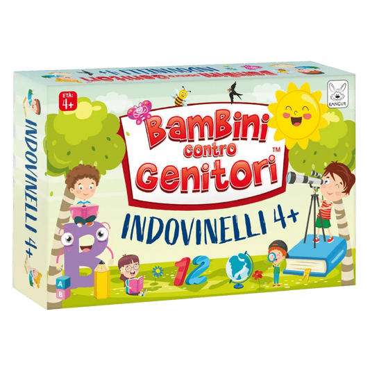 Bambini contro genitori - Indovinelli 4+ - Centroscuola