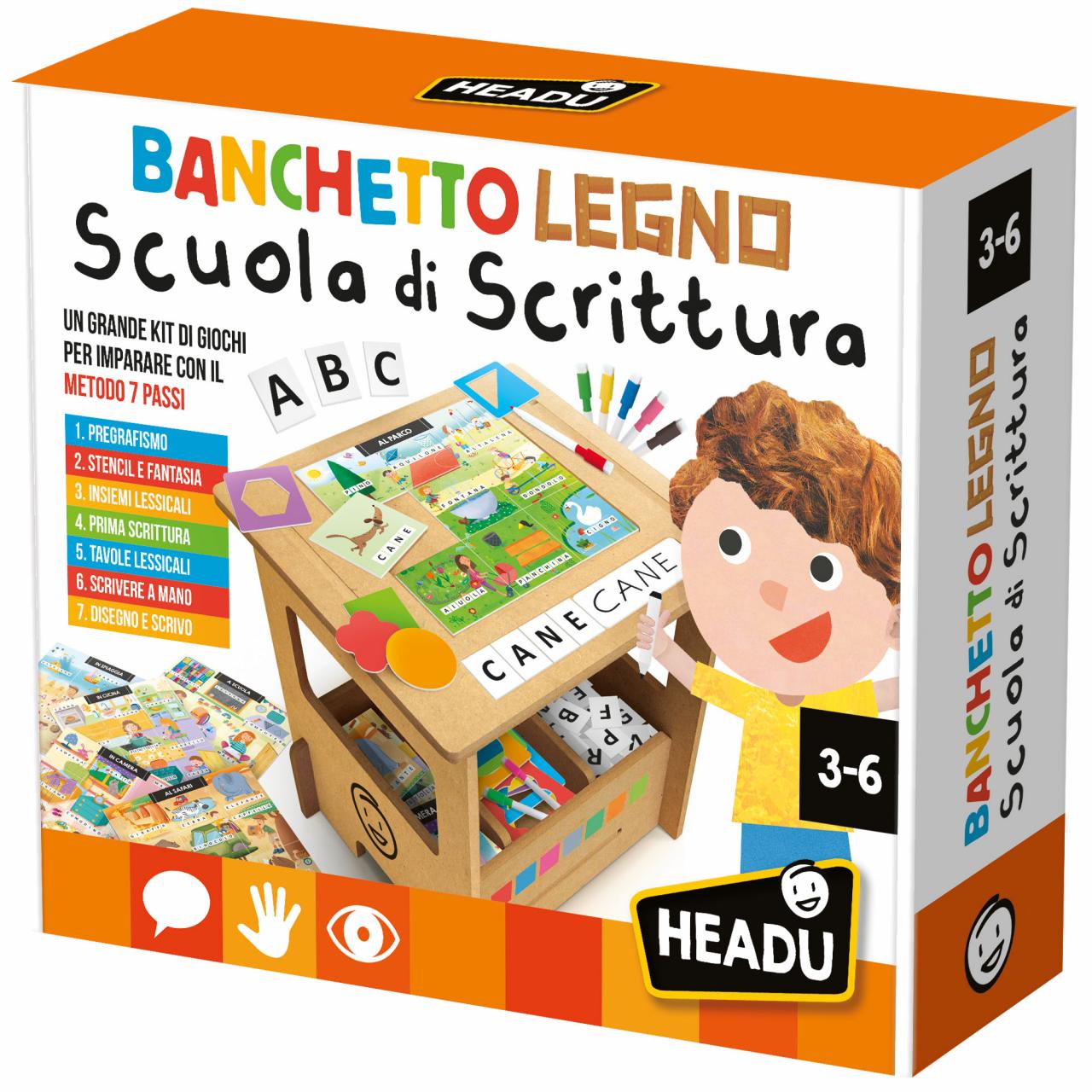 Banchetto legno - Scuola di scrittura