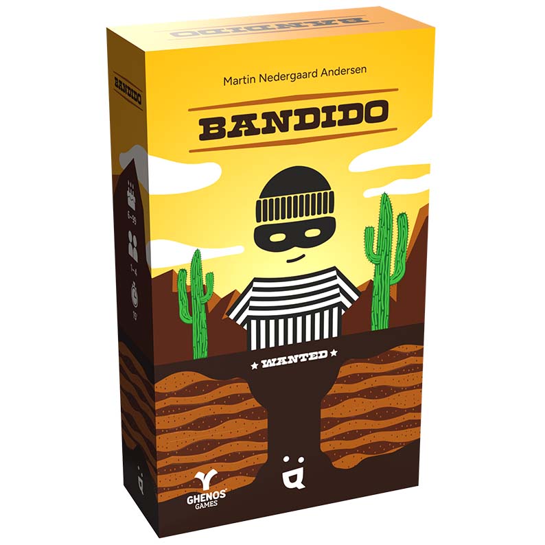 Bandido - Ghenos Games - copertina gioco cooperativo di carte