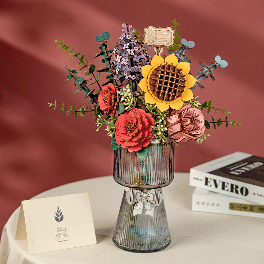 Wooden Flower - Bouquet