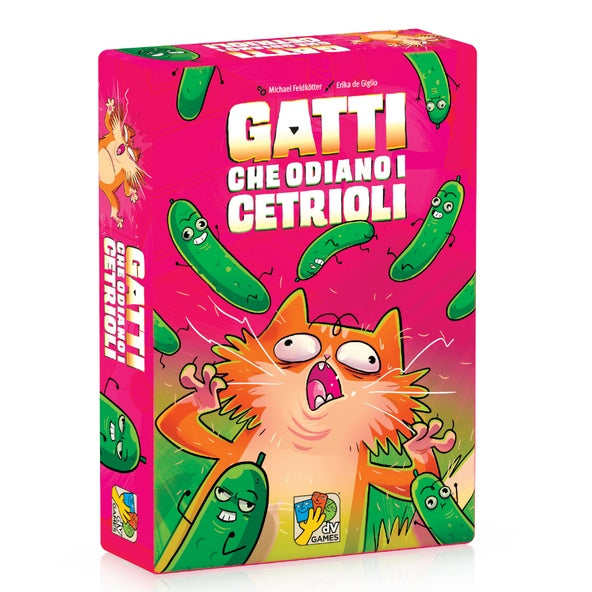 Gatti che Odiano i Cetrioli - DV Games - copertina gioco di carte