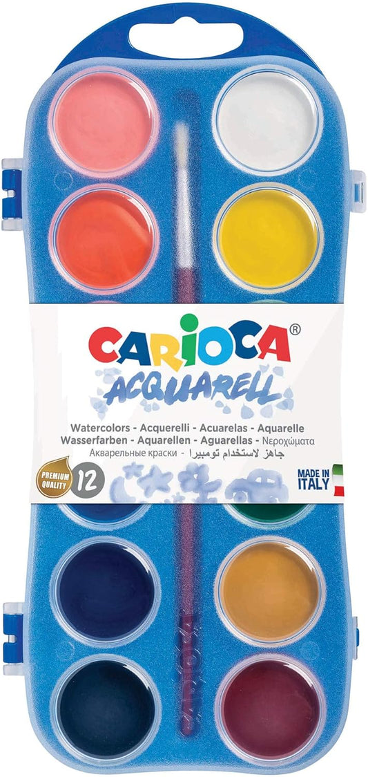 Acquarelli Carioca 12 colori