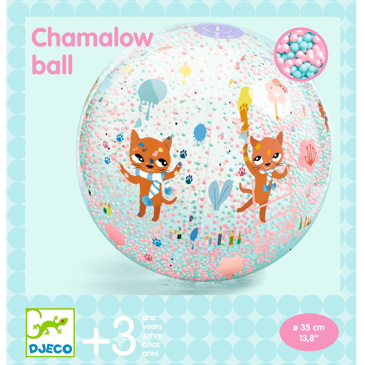 Chamalow ball - Palla gonfiabile con bolle