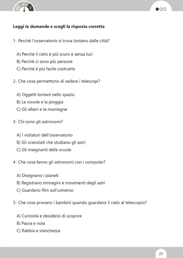 Comprendere i testi 8-9 anni - Centroscuola