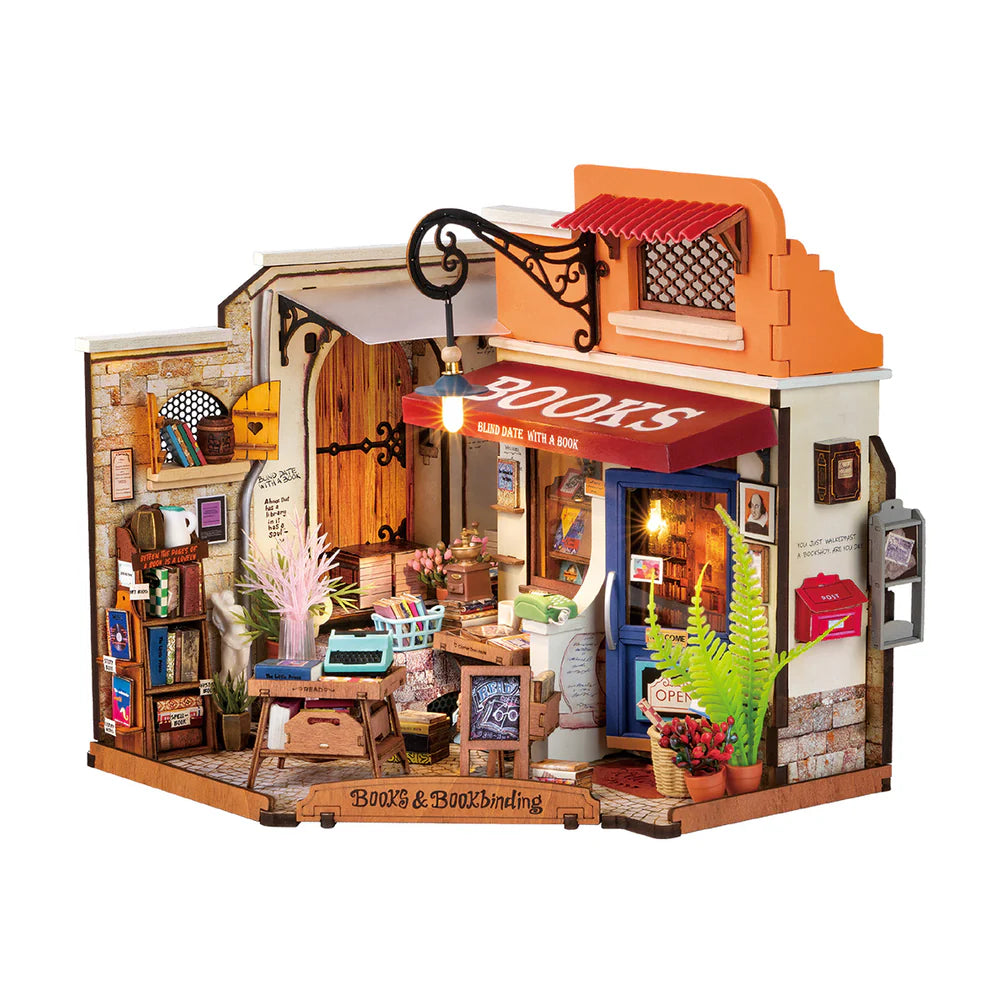 Miniature House - Corner Bookstore