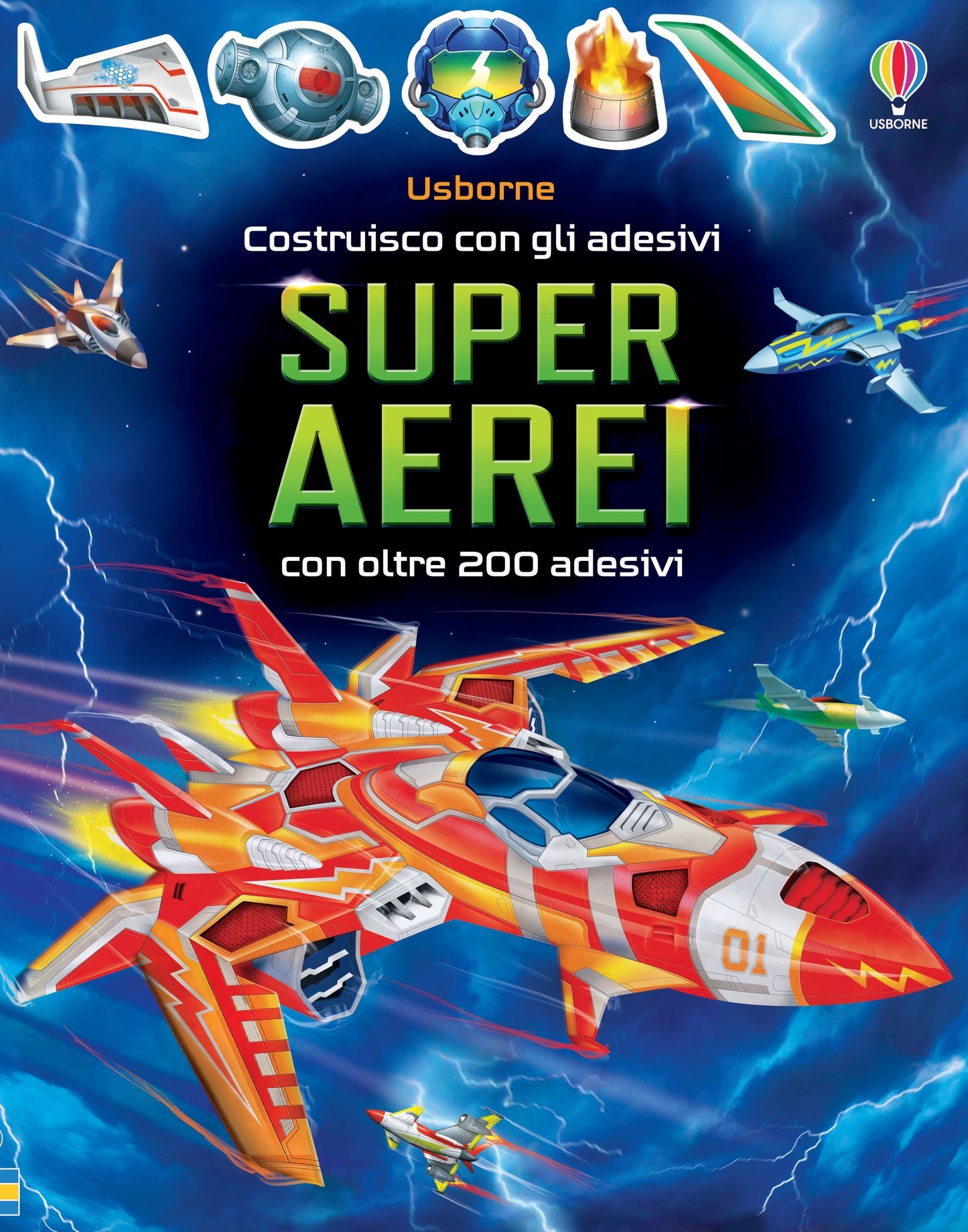 Costruisco con gli adesivi - Super aerei