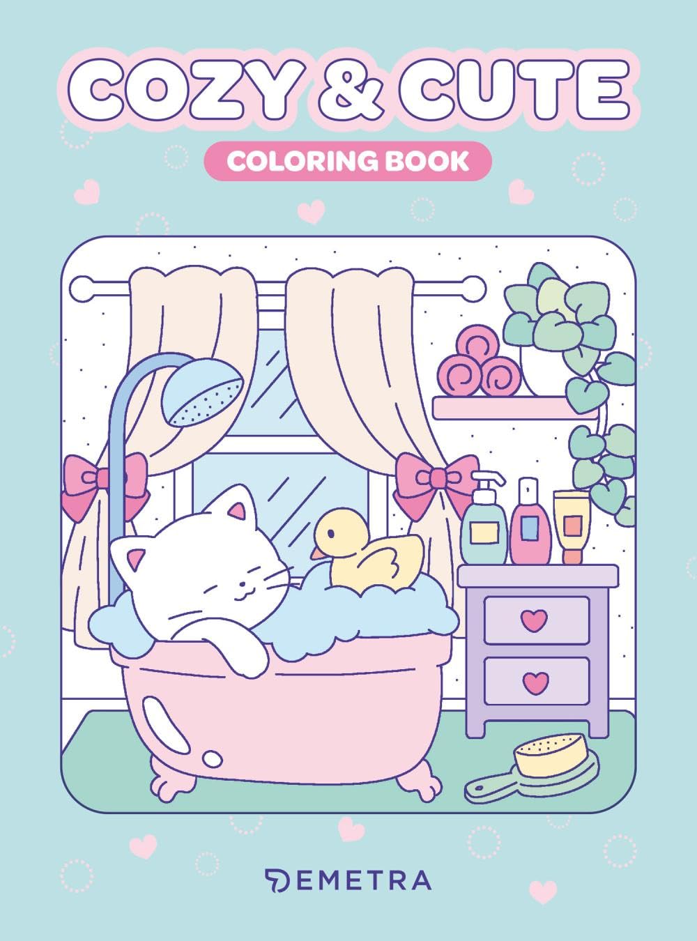 Cozy & Cute - Coloring Book
