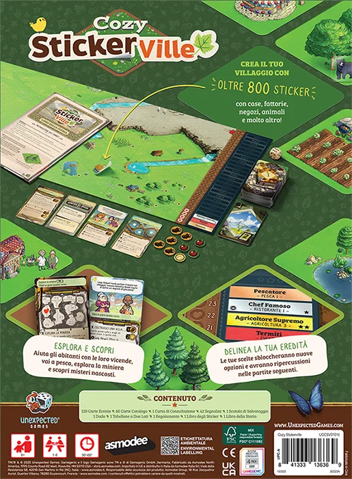 Cozy Stickerville - Centroscuola