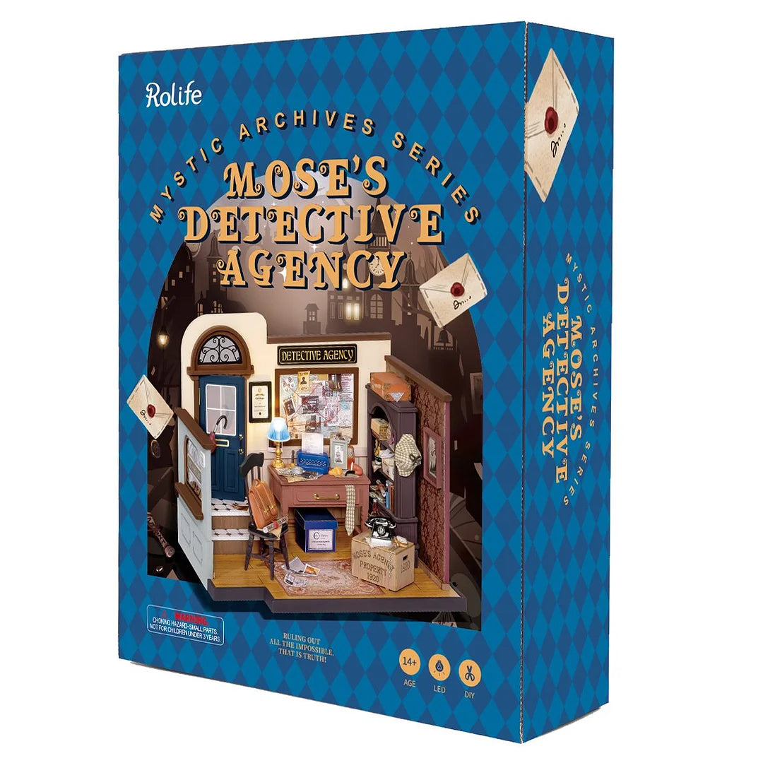 Miniature House Mystic - Mose's Detective Agency
