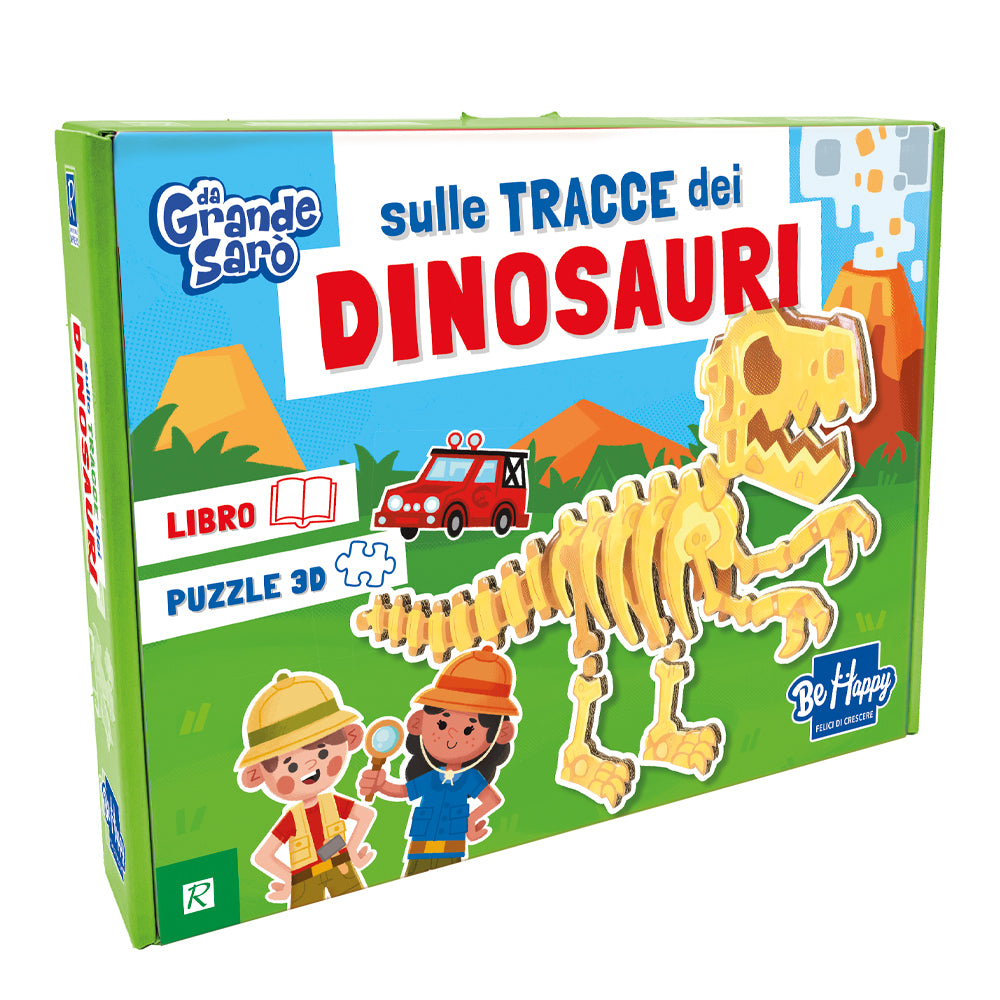 Sulle tracce dei dinosauri - librogioco Da grande sarò - Raffaello
