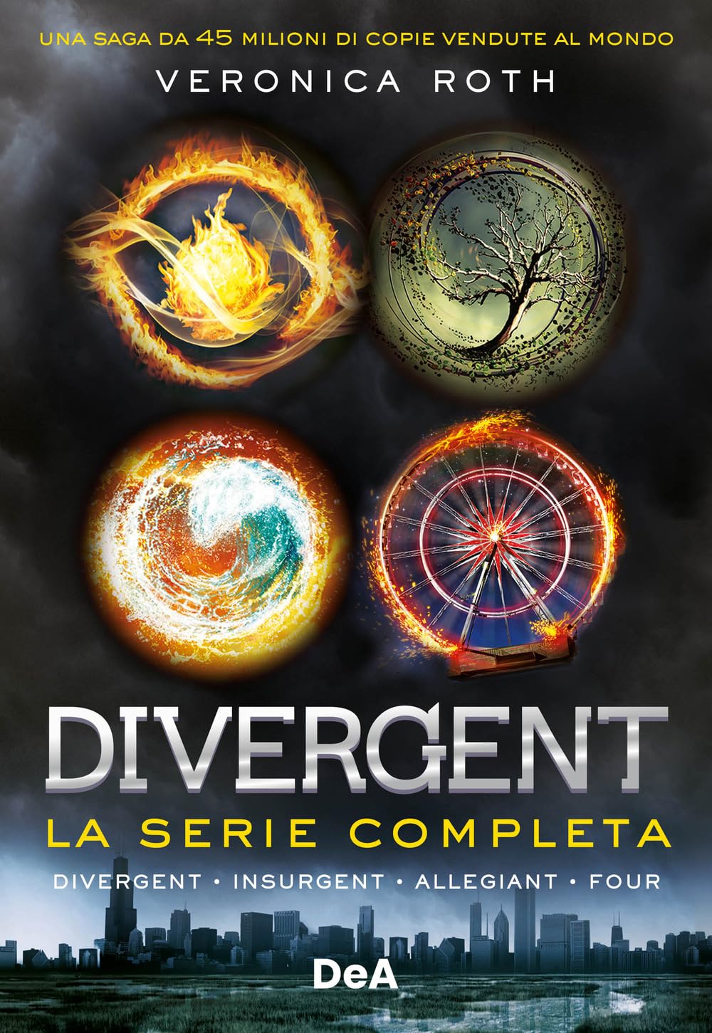 Divergent - La serie completa (Divergent - Insurgent - Allegiant - Four)