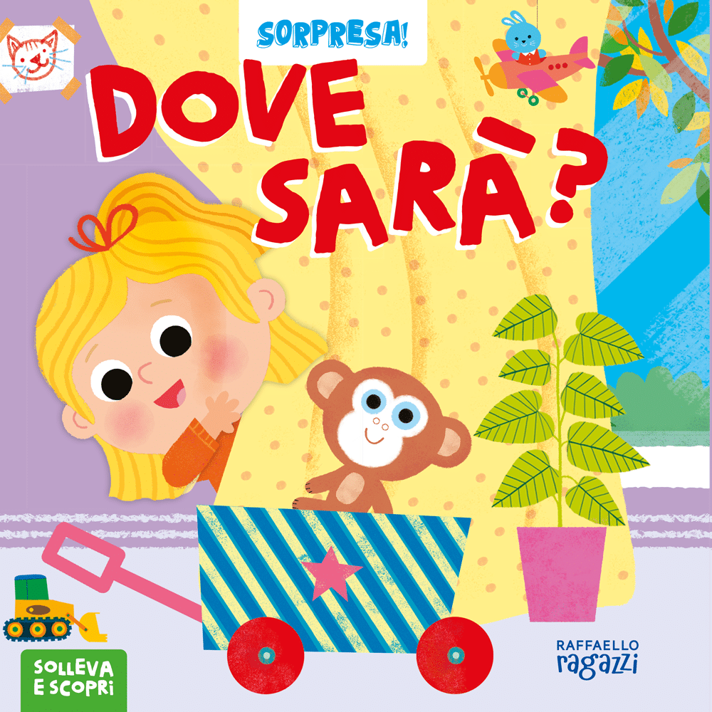 Dove sarà?, libro con alette collana Sorpresa, Raffaello