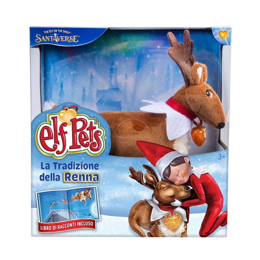 Elf Pets - La tradizione della Renna - Libro + Peluche