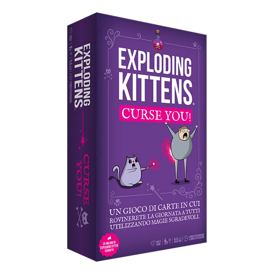 Exploding Kittens: Curse You! - gioco di carte Asmodee