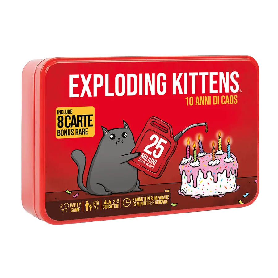 Exploding Kittens: 10 anni di caos - Centroscuola