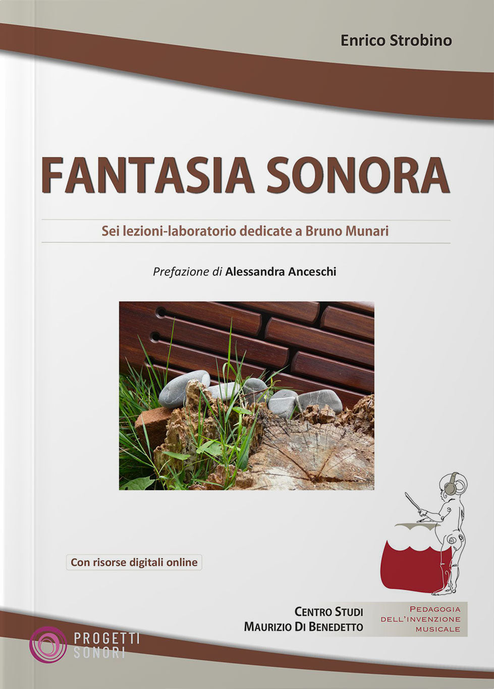 Copertina di Fantasia sonora, di Enrico Strobino - Progetti Sonori