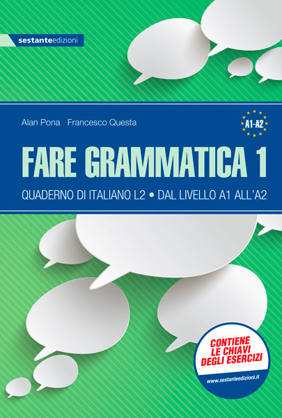 Fare grammatica 1 - Quaderno di italiano L2 - A1/A2