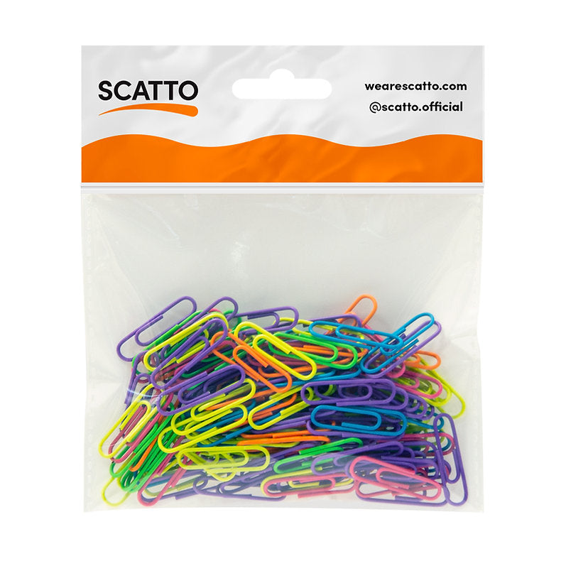 Fermagli 150pz Fluo N.3 - Centroscuola