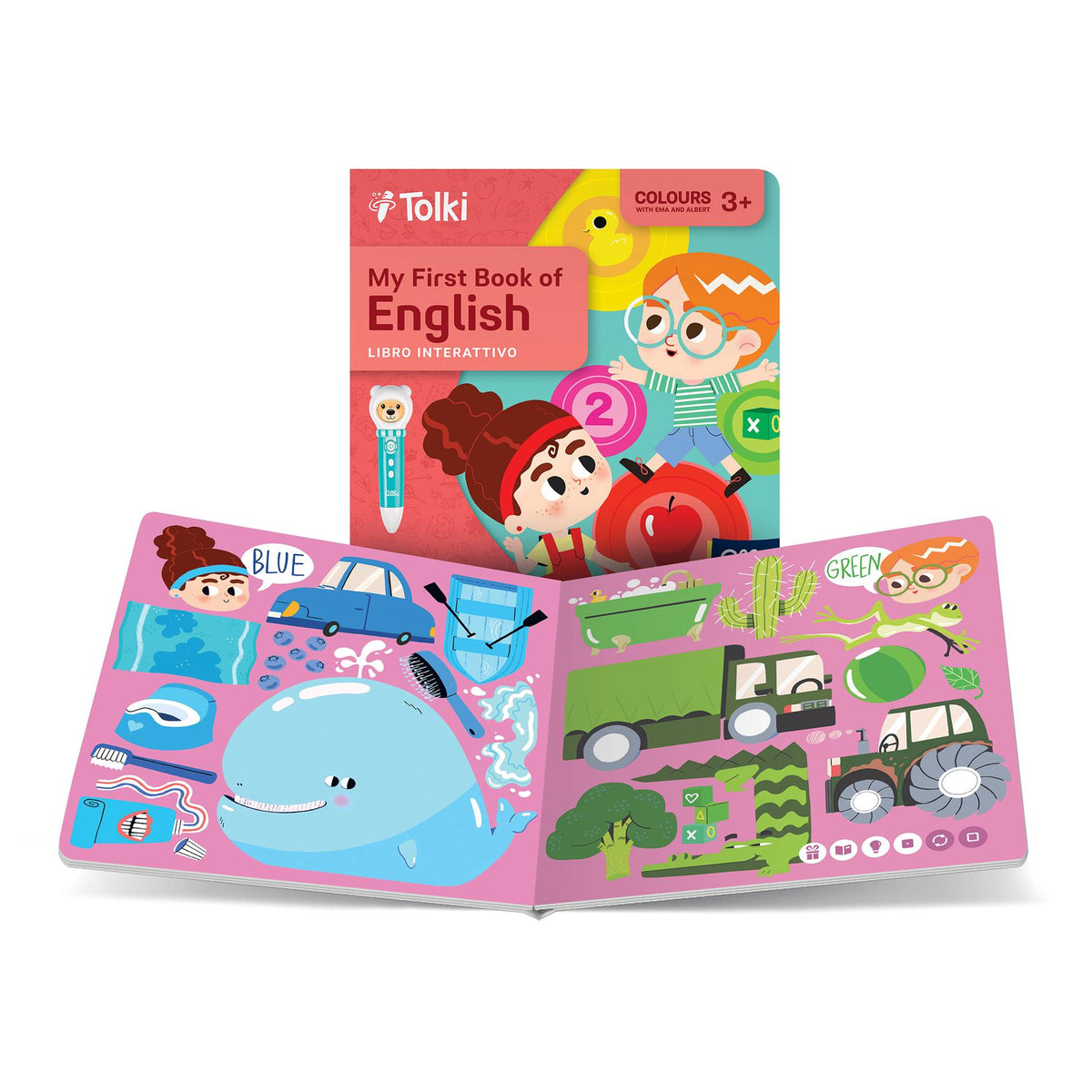Tolki - My first book of English, Albi - libro