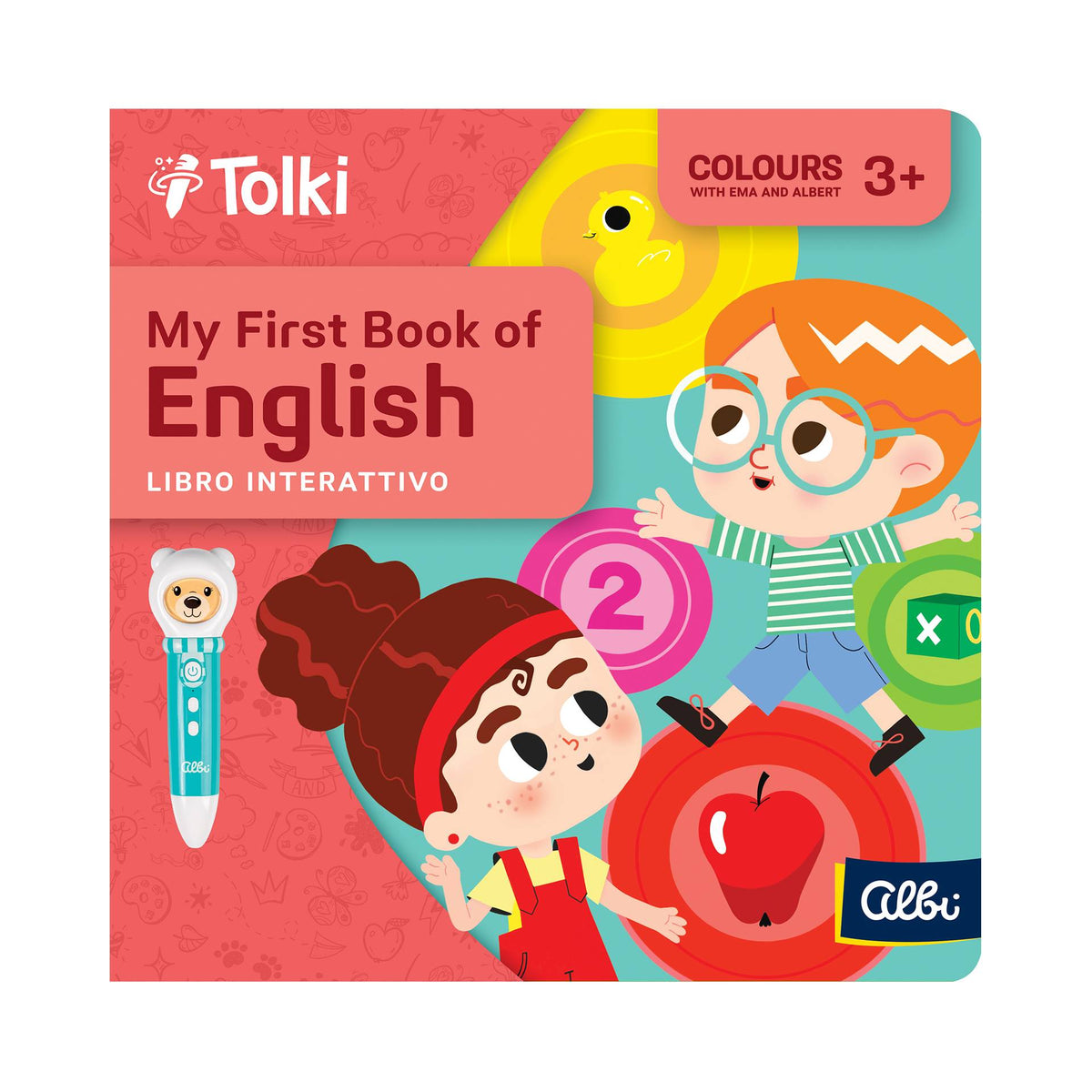 Tolki - My first book of English, Albi - copertina frontale