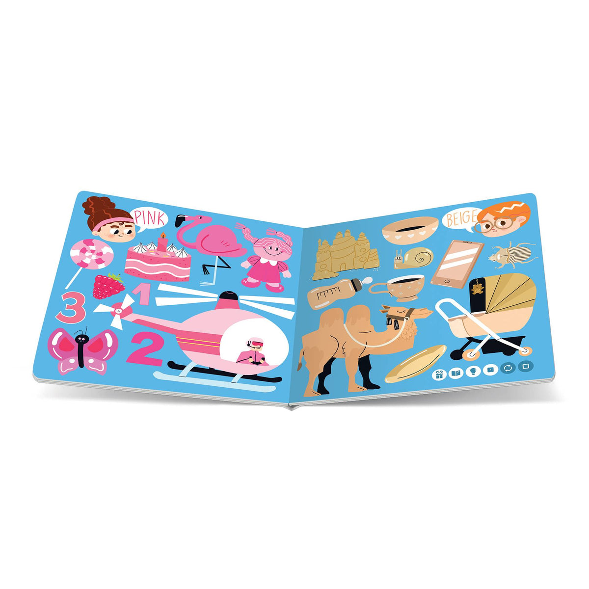 Tolki - My first book of English, Albi - tavola interna