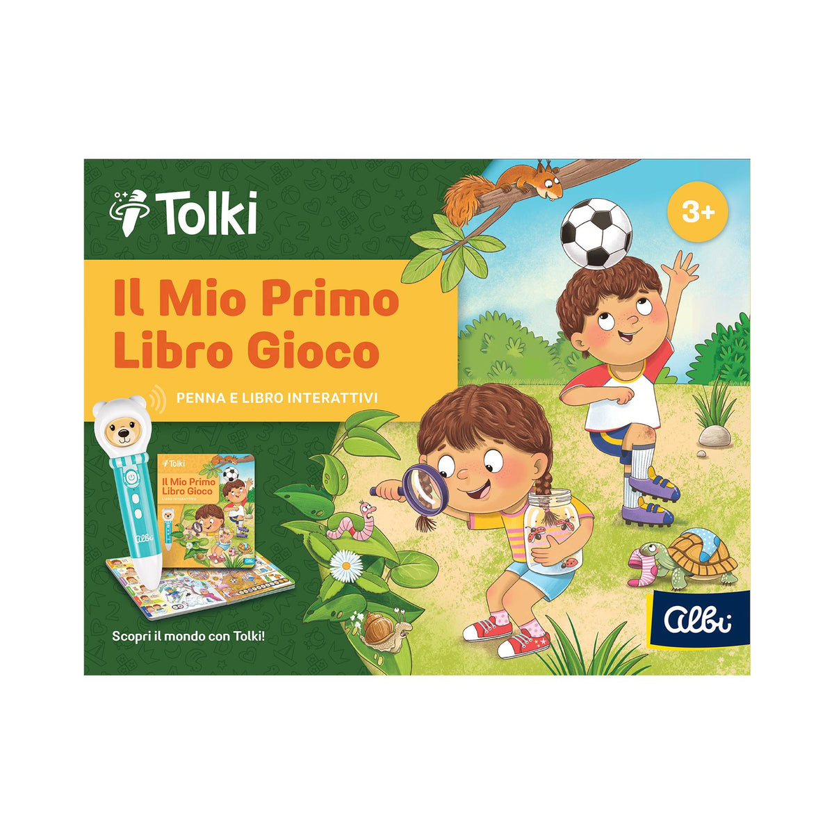 Tolki starter pack Il mio primo libro gioco, Albi - fronte confezione