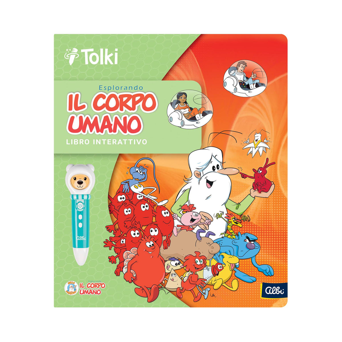 Tolki - Esplorando il corpo umano, Albi - copertina frontale