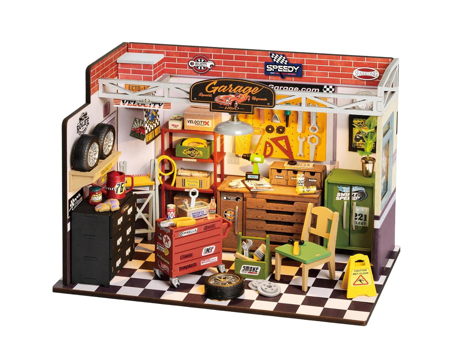 Miniature House - Garage Workshop