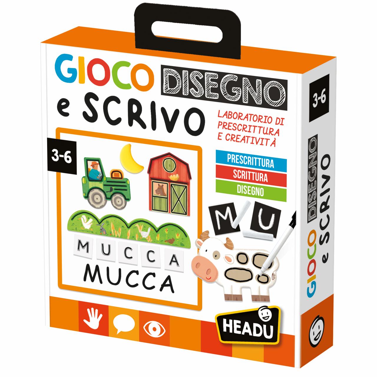Gioco, Disegno e Scrivo