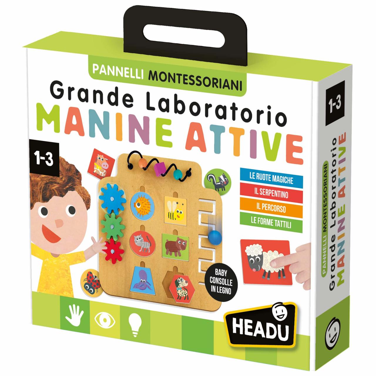 Grande laboratorio manine attive