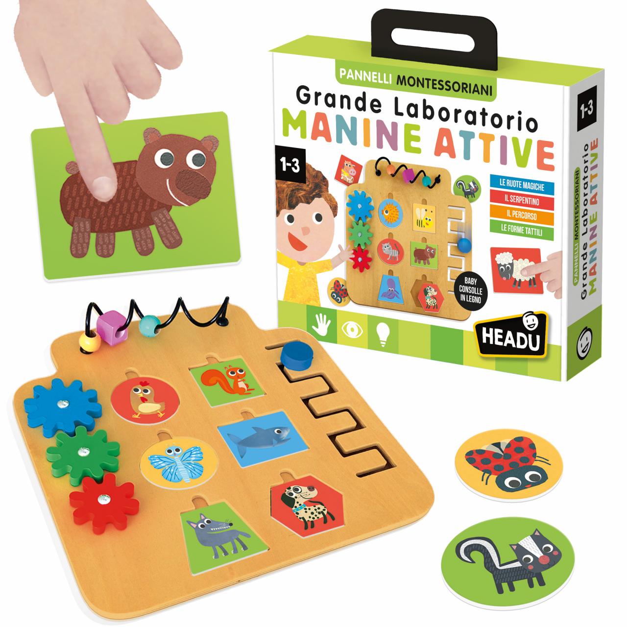 Grande laboratorio manine attive