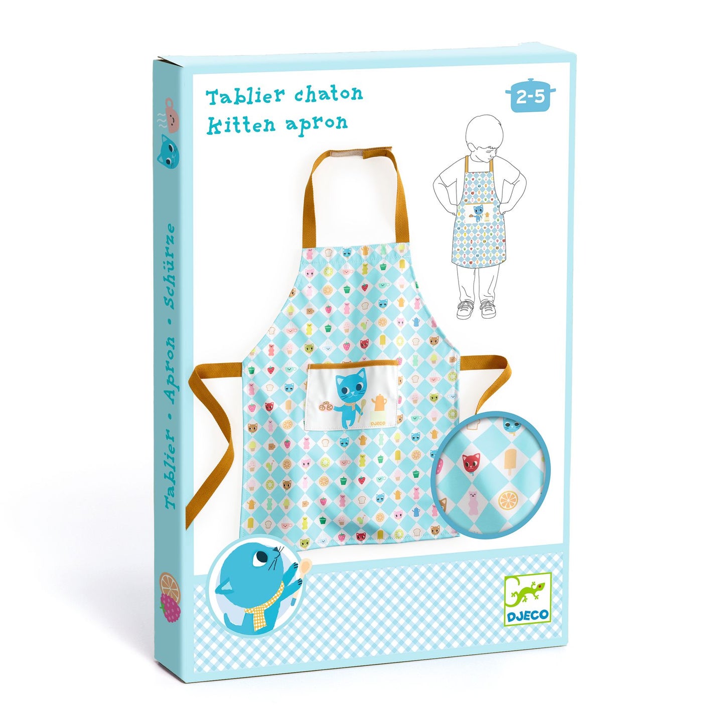 Grembiule da cucina per bambini - Gattini - Centroscuola