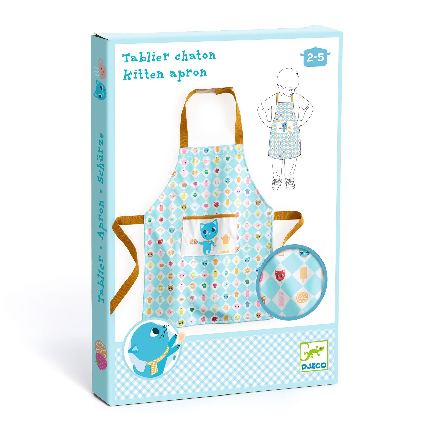 Grembiule da cucina per bambini - Gattini - Centroscuola