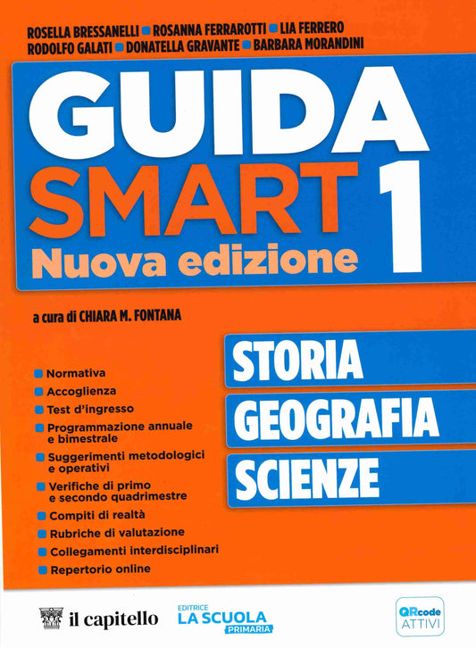 Guida Smart - Storia Geografia Scienze 1 Ed. 2024