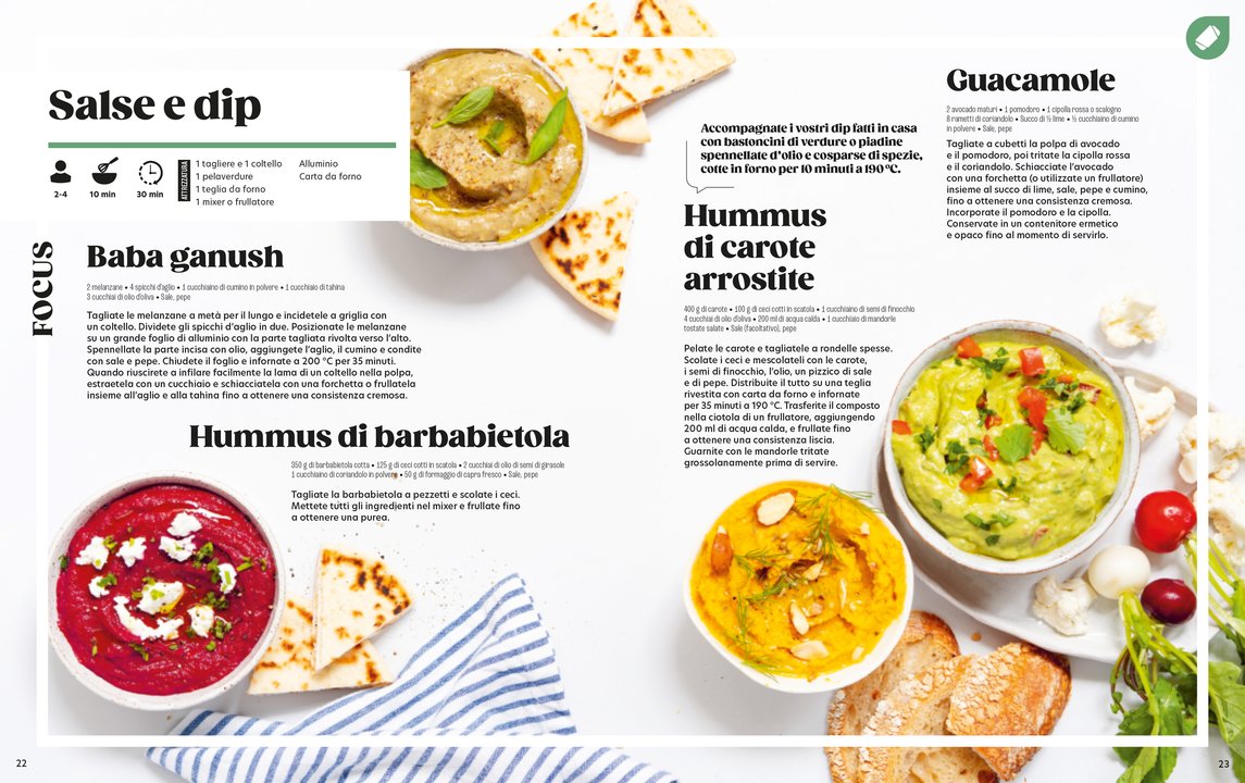 Imparo a cucinare: ricette vegetariane - Centroscuola