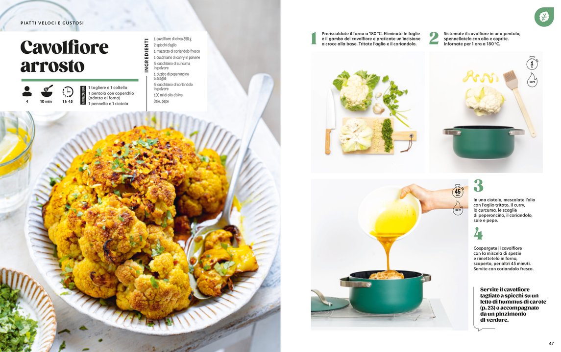 Imparo a cucinare: ricette vegetariane - Centroscuola