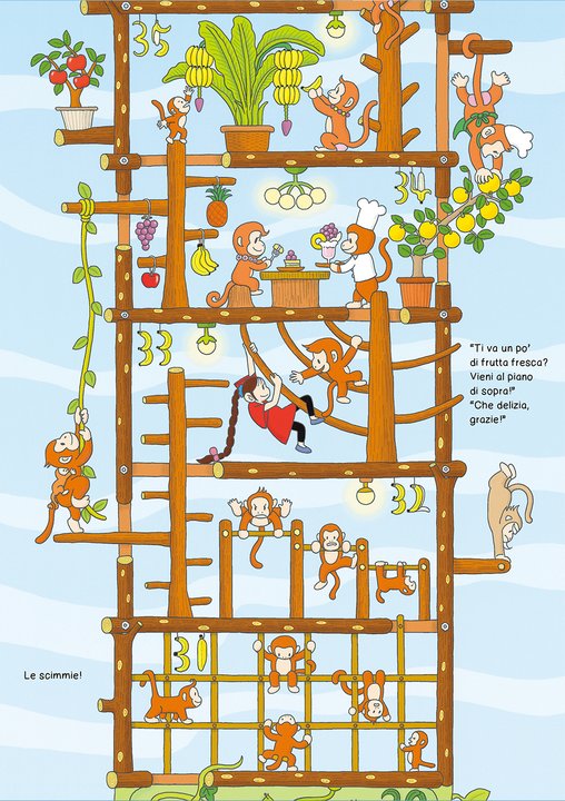 La casa a 100 piani sull'albero - interno - L'ippocampo