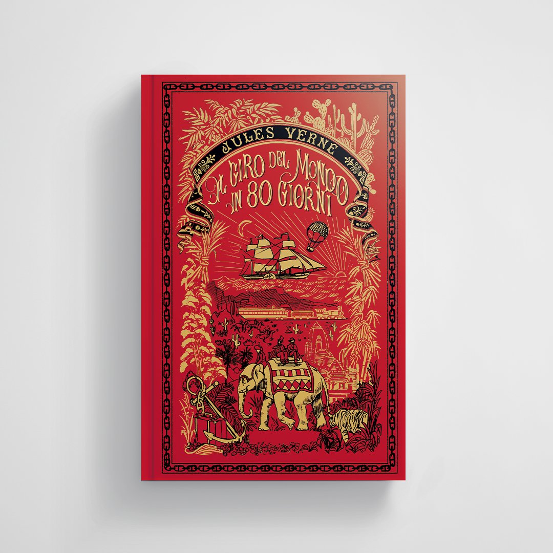 Il giro del mondo in 80 giorni - L'Ippocampo - copertina