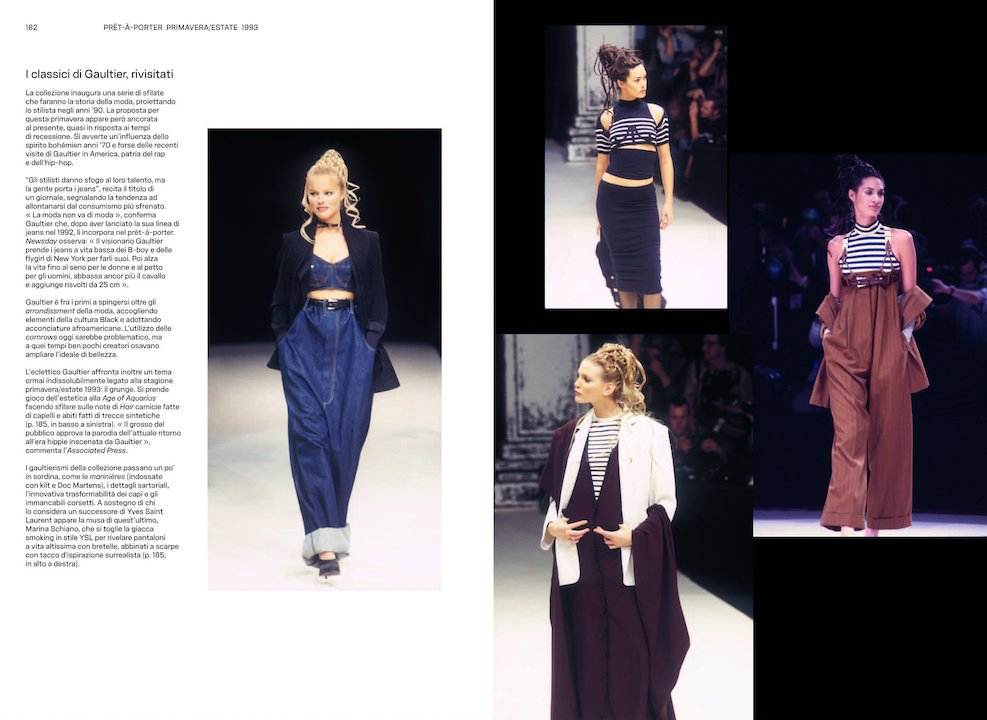 Jean-Paul Gaultier - Sfilate