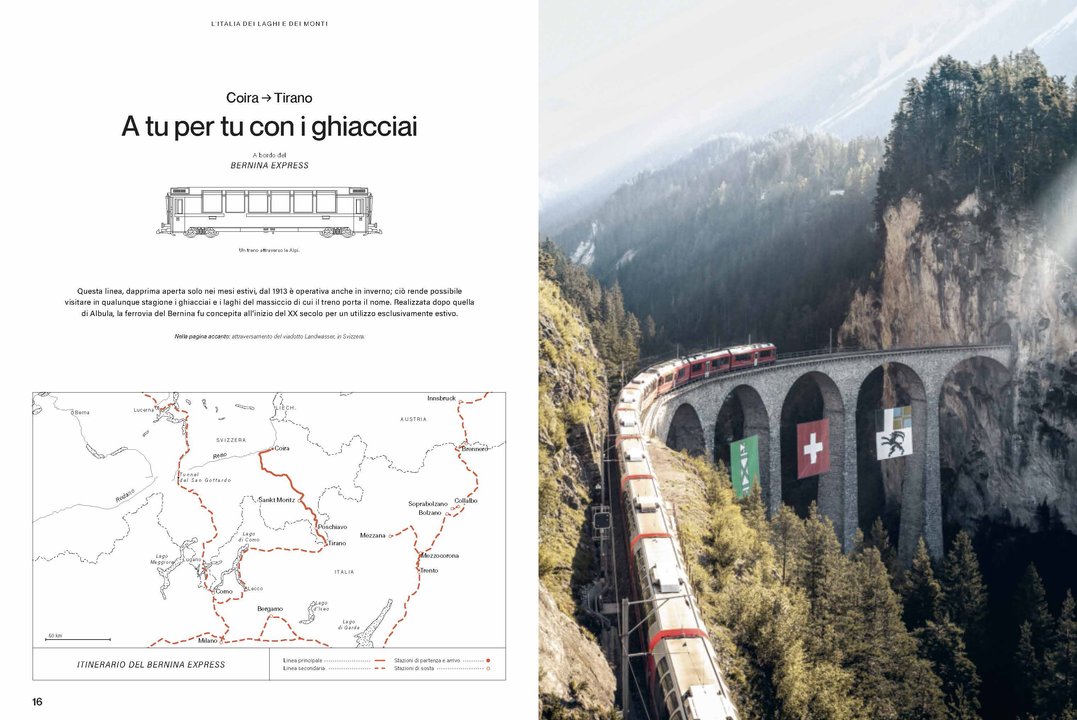 Vedere l'Italia in treno