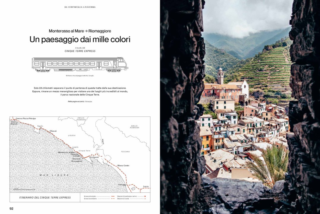 Vedere l'Italia in treno