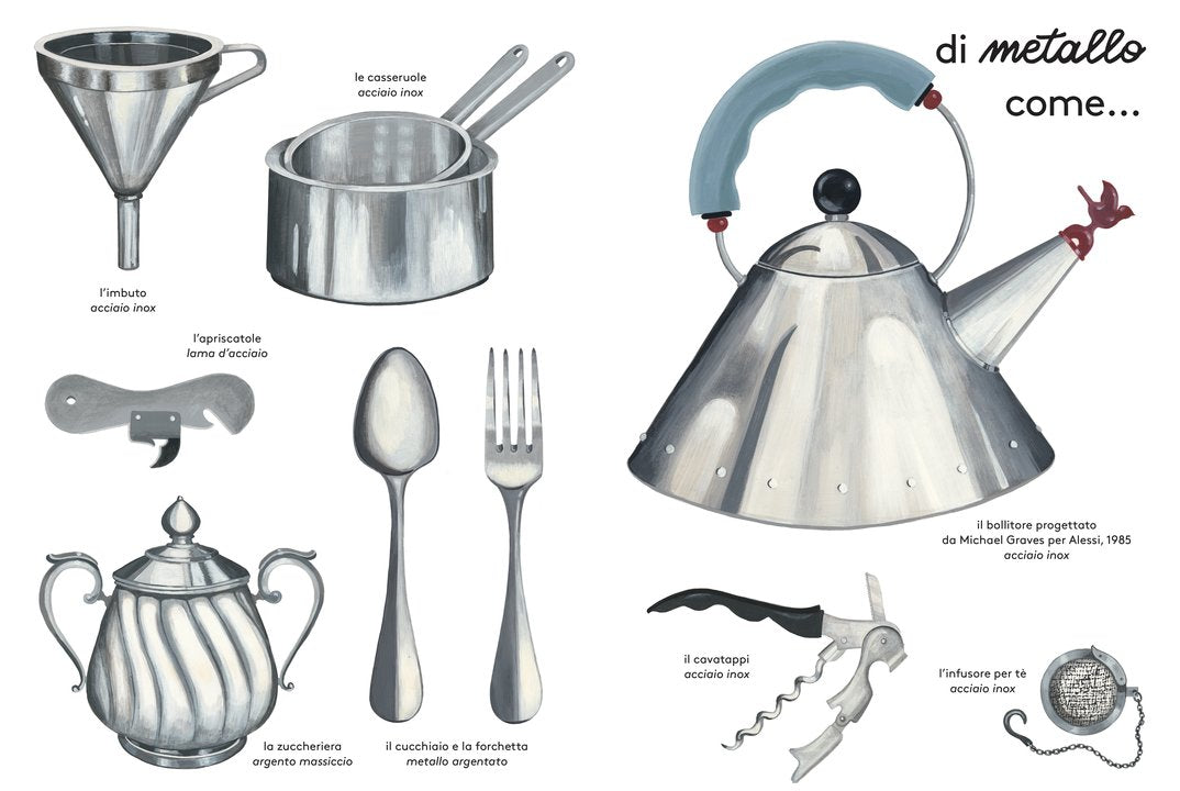 Di cosa è fatto? Album scoperte - Pascale Estellon - L'Ippocampo - illustrazione interna