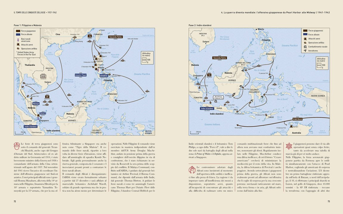 Le operazioni della Seconda guerra mondiale in 100 mappe