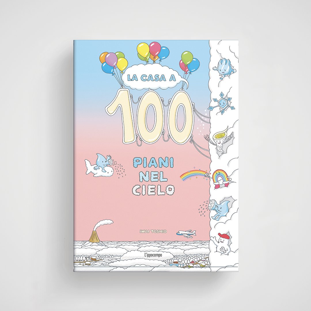 La casa a 100 piani nel cielo. Ediz. a colori - L'Ippocampo - copertina