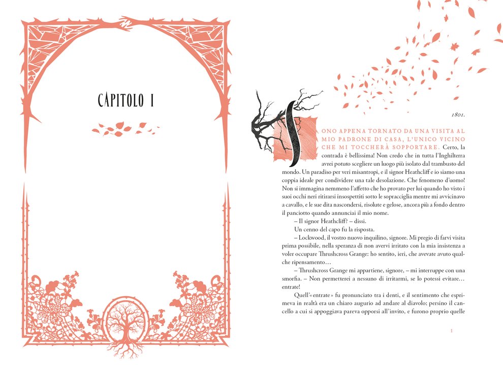 Cime tempestose - Emily Brontë - L'Ippocampo - illustrazione interna