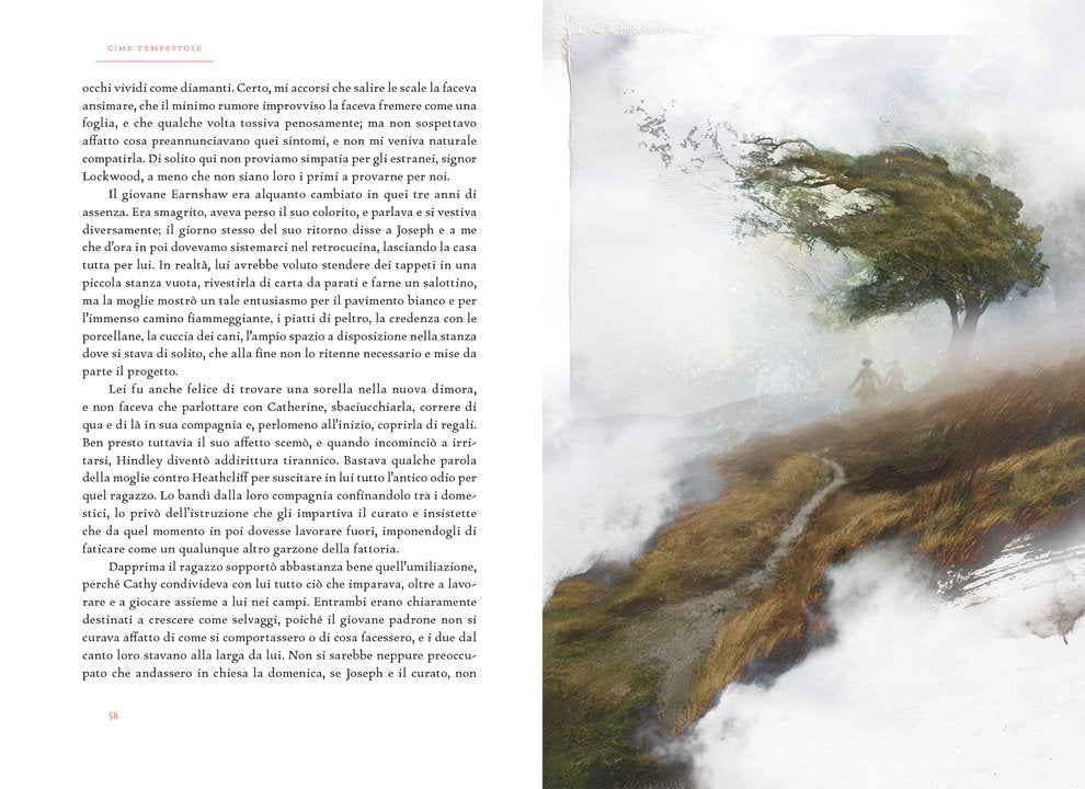 Cime tempestose - Emily Brontë - L'Ippocampo - illustrazione interna