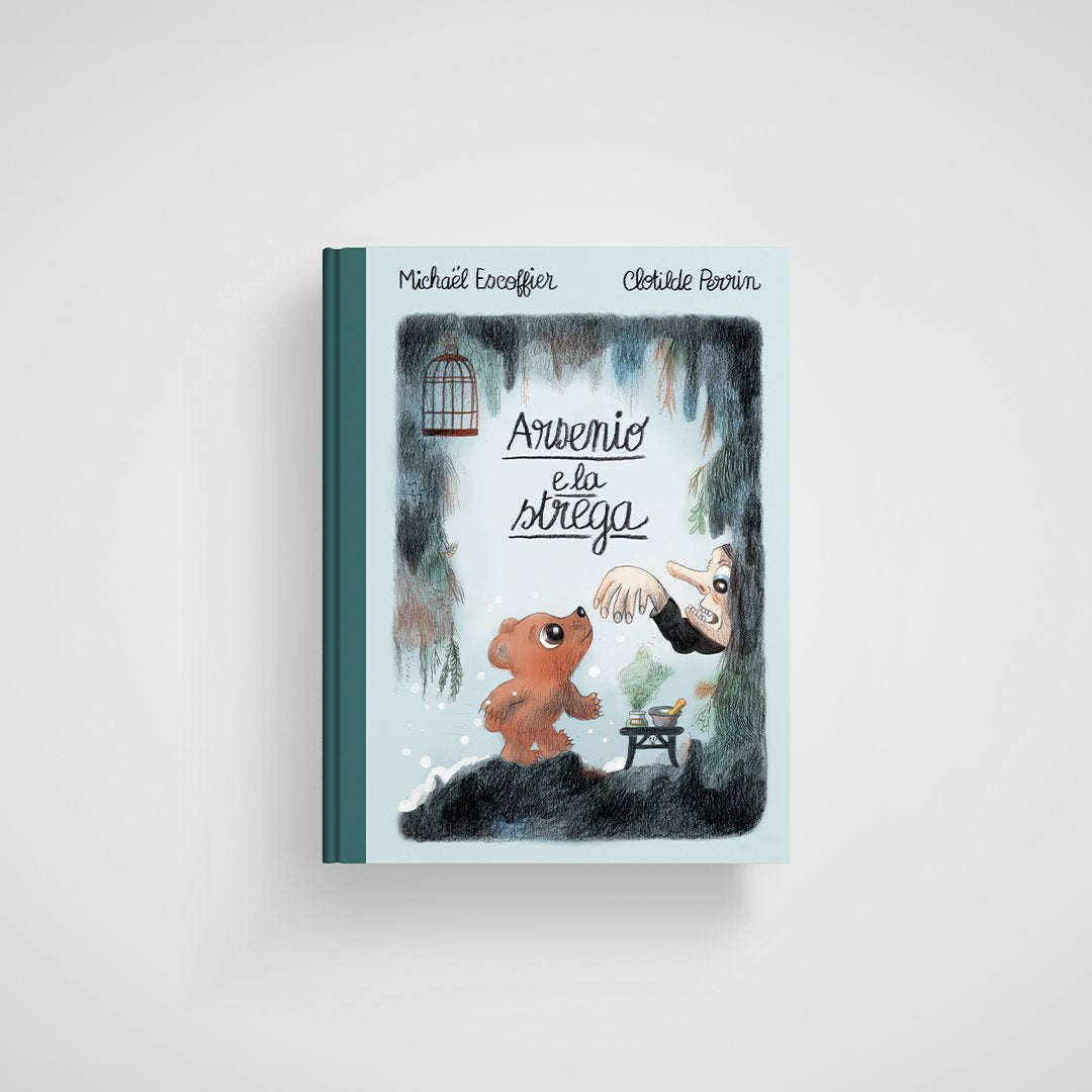 Arsenio e la strega, Michaël Escoffier, Clotilde Perrin, L'Ippocampo - copertina