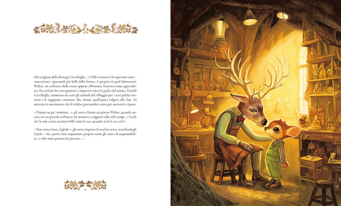 La Bottega Cervifoglia - Benjamin Lacombe - L'Ippocampo - tavola interna 2