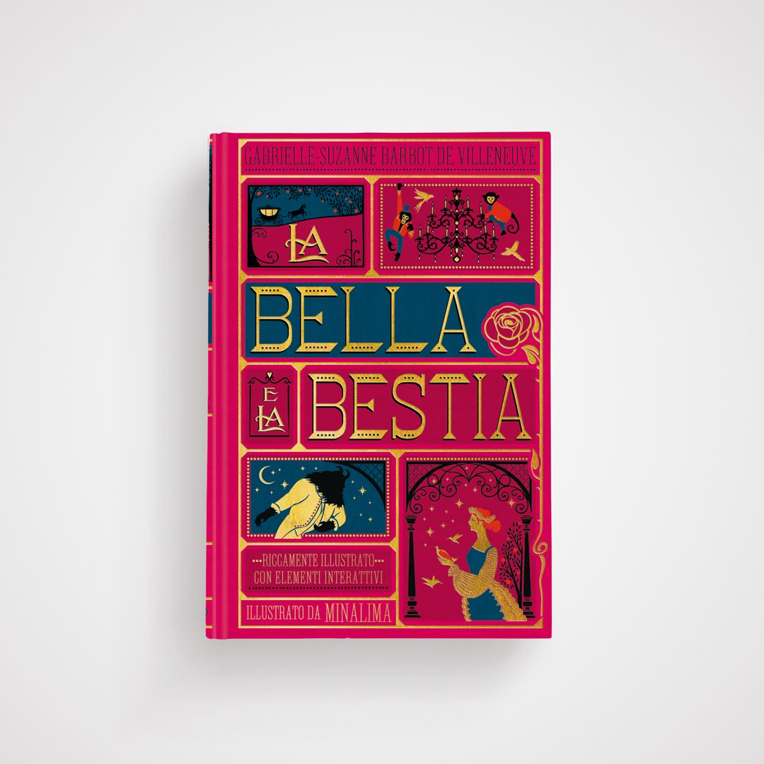 La bella e la bestia - L'Ippocampo - copertina